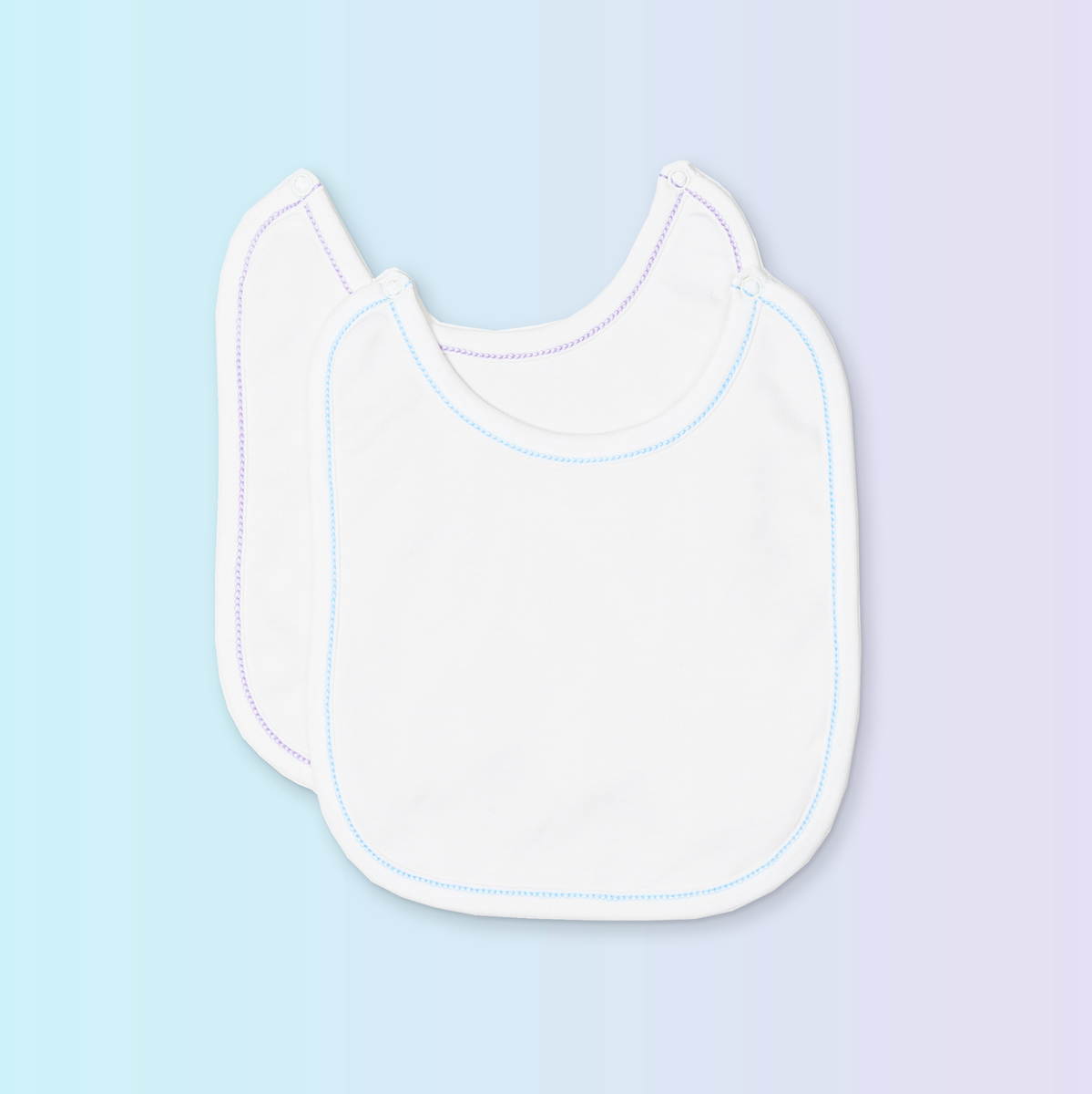 Pack of Bibs - Pack of two bibs in an assortment of colors